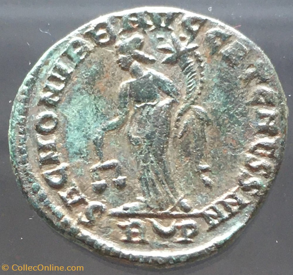 Follis de Dioclétien - SAC MON VRB AVGG ET CAESS NN / R(CROISSANT)P monnaies antiquite jc ap romaines republicaines imperiales follis de diocletien sac mon vrb avgg et caess nn r croissant p