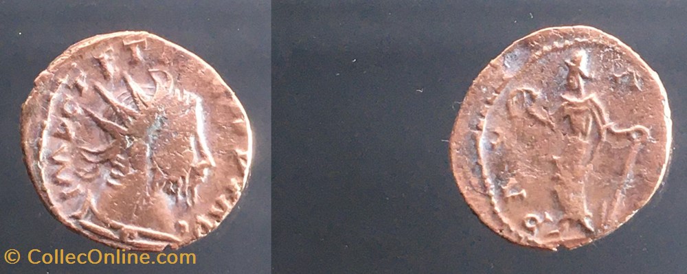 Imitation de Tétricus - PAX AVG monnaie antiquite jc ap romaine republicaine imperiale imitation de tetricus pax avg
