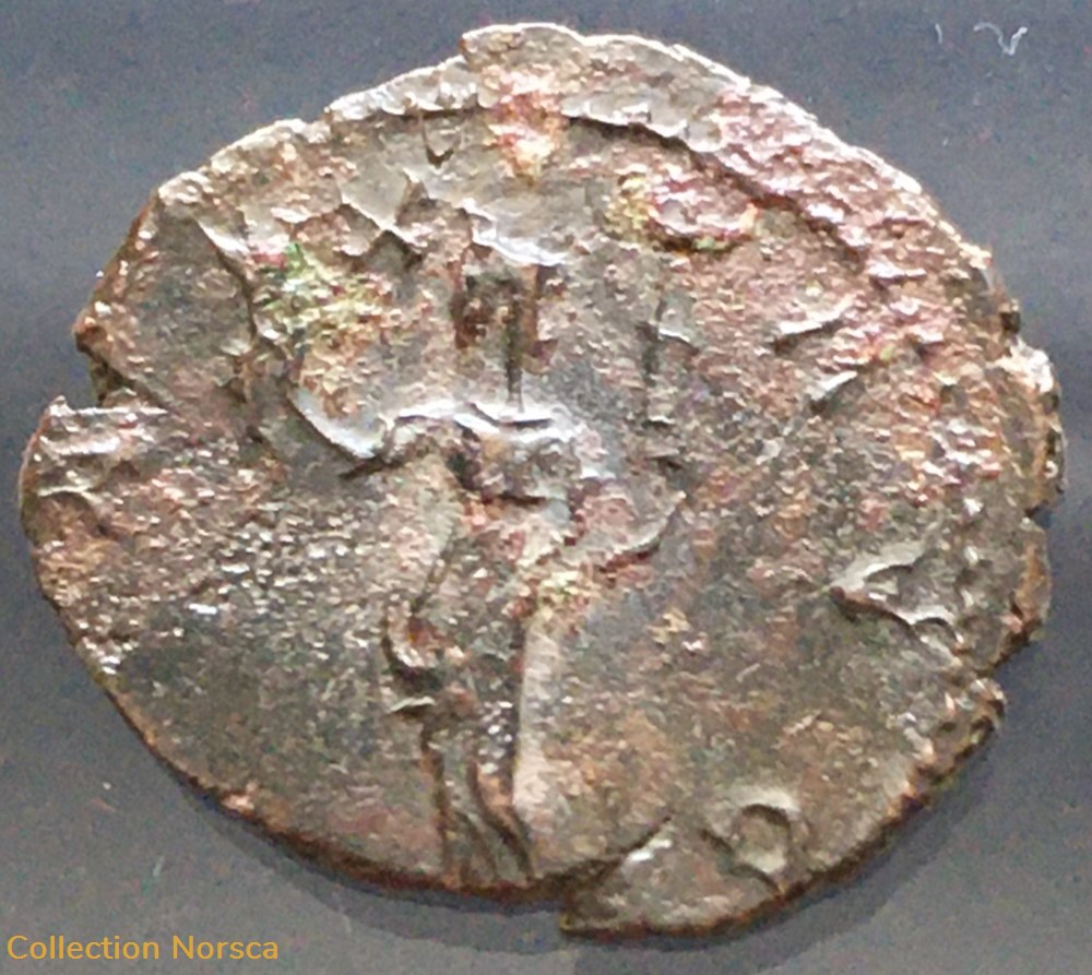 Antoninien de Tétricus 1 - PAX AVG monnaies antiquite jc ap romaines republicaines imperiales antoninien de tetricus 1 pax avg