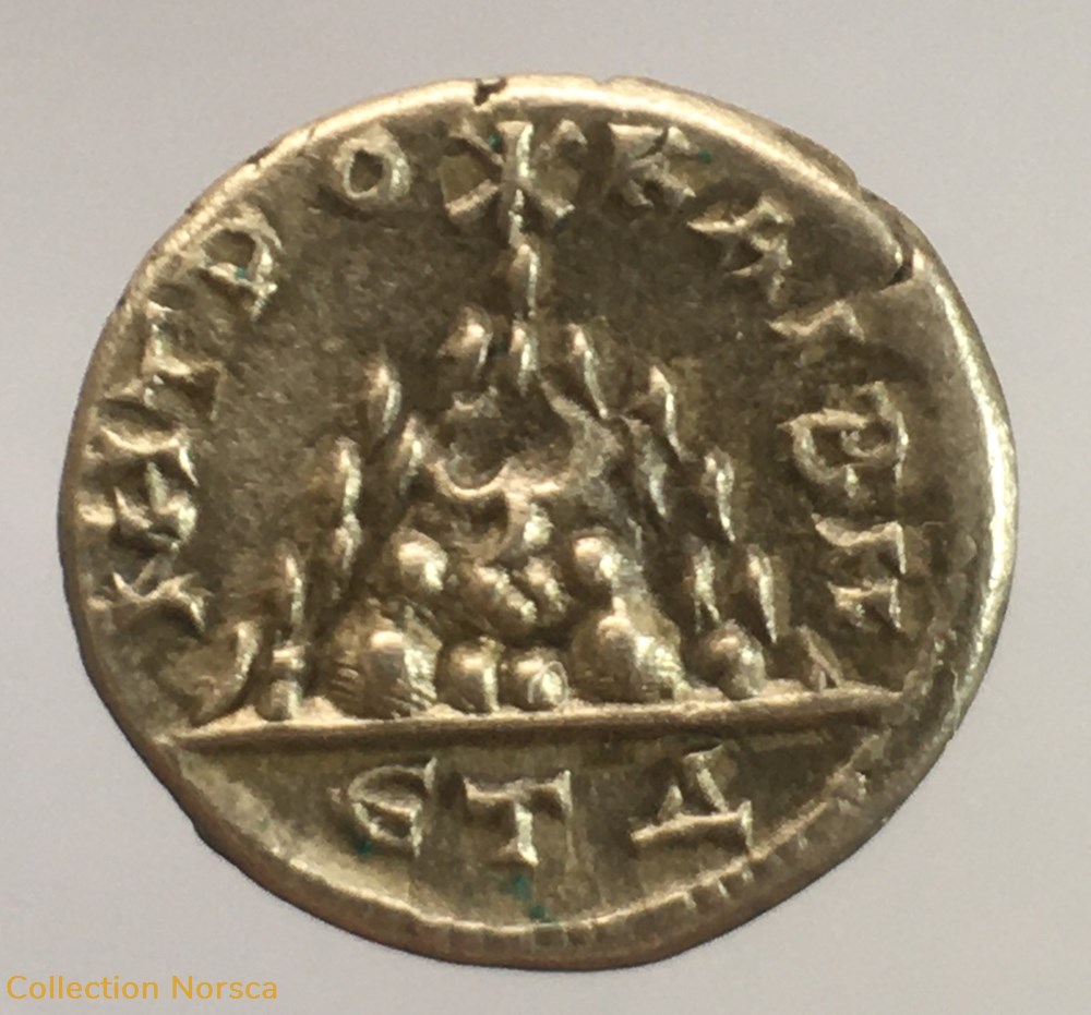 Provinciale - drachme de Gordien III - MHTPO KAI B N / ET D monnaie antique av jc ap romaine provinciale drachme de gordien iii mhtpo kai b n et d