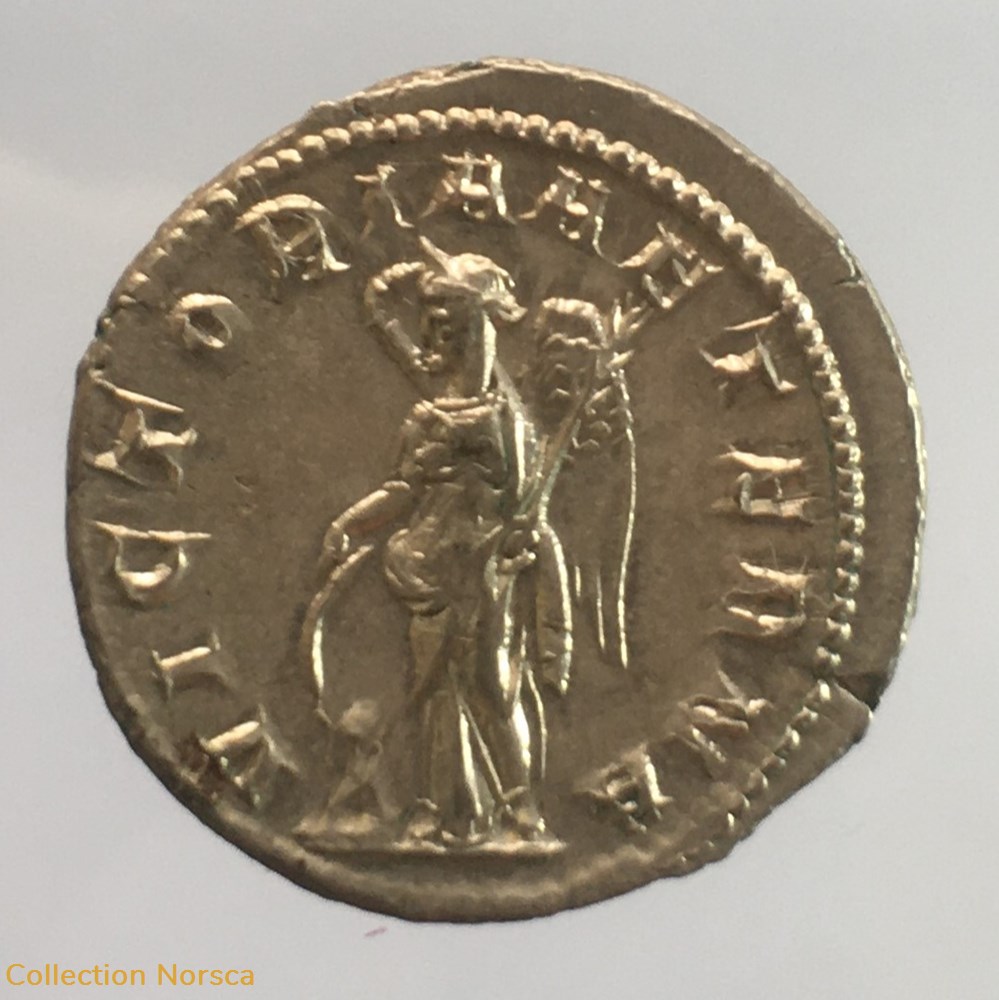 monnaie antique av jc ap romaine republicaine imperiale antoninien de gordien iii victoria aeterna