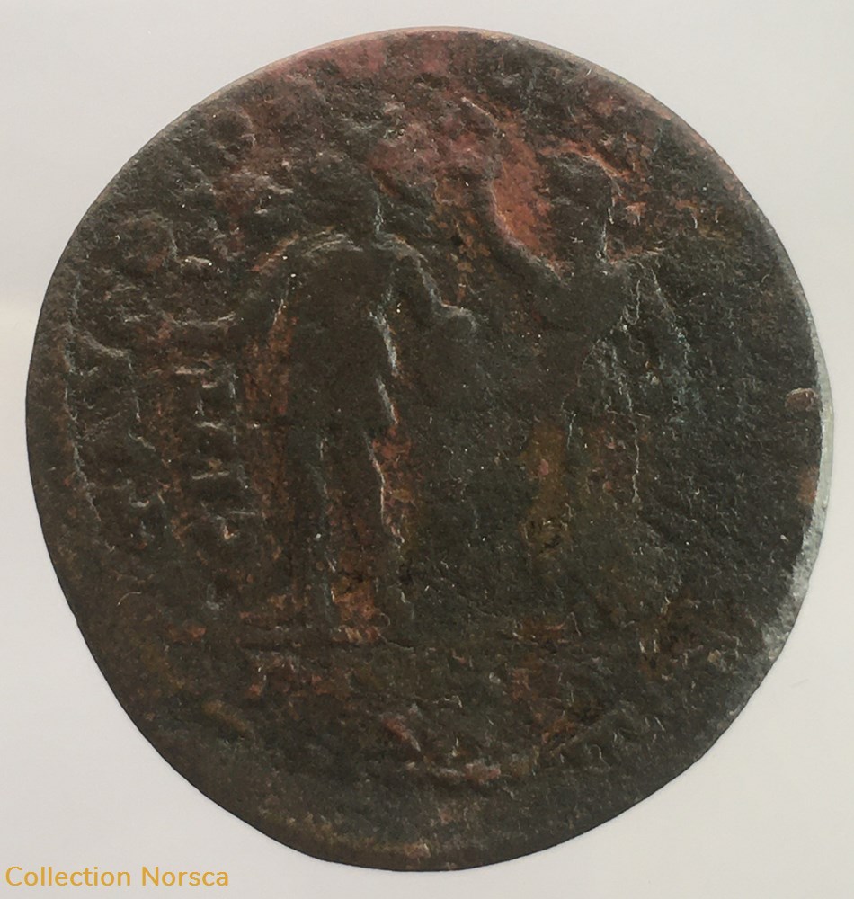 monnaie antique av jc ap romaine provinciale bronze de gordien iii ct au oeodotoy b ma rnhton cip yl