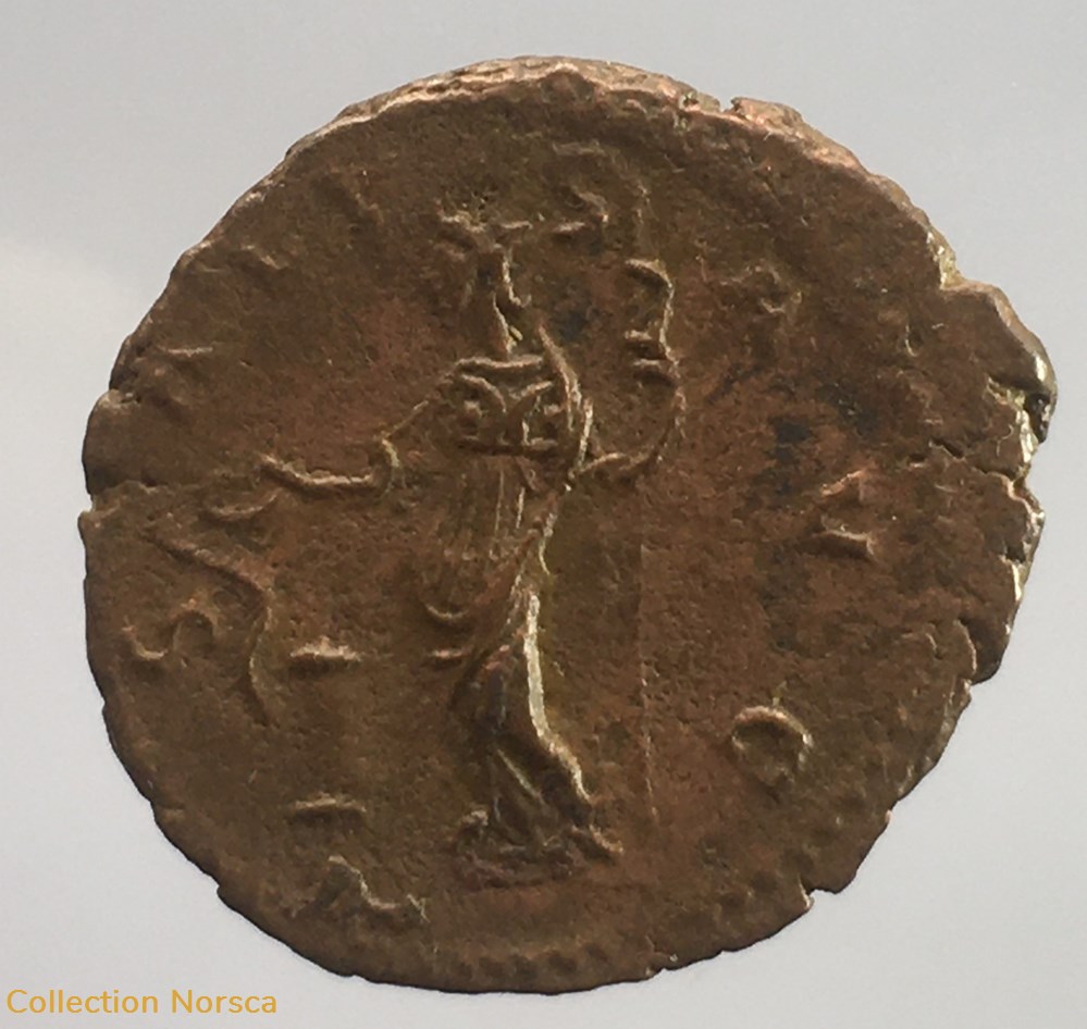 EG 223 - Antoninien de Victorin - SALVS AVG monnaie antique jc ap romaine republicaine imperiale eg 223 antoninien de victorin salvs avg