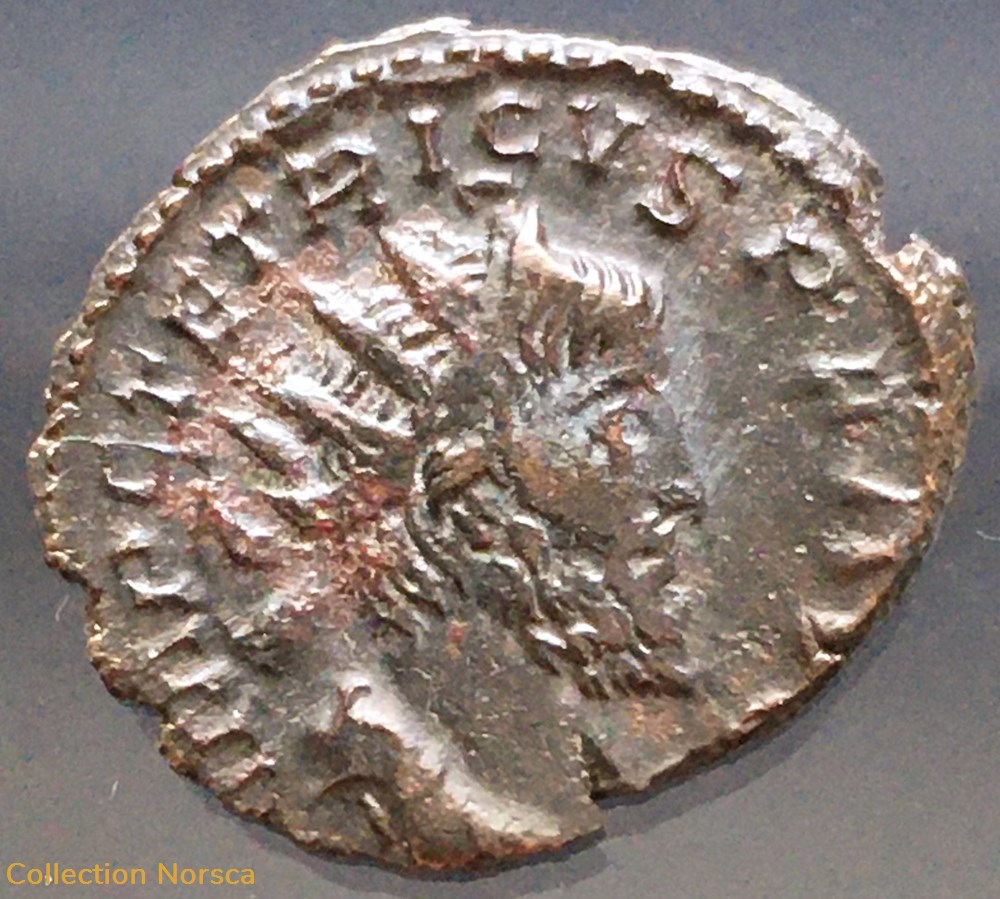 Antoninien de Tétricus 1 - PAX AVG monnaies antiquite jc ap romaines republicaines imperiales antoninien de tetricus 1 pax avg