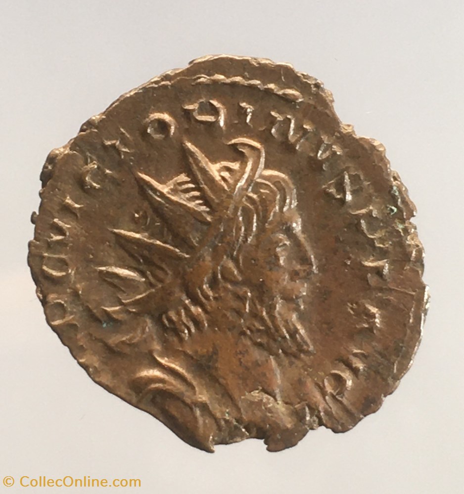 monnaie antique jc ap romaine republicaine imperiale eg 225 antoninien de victorin salvs avg
