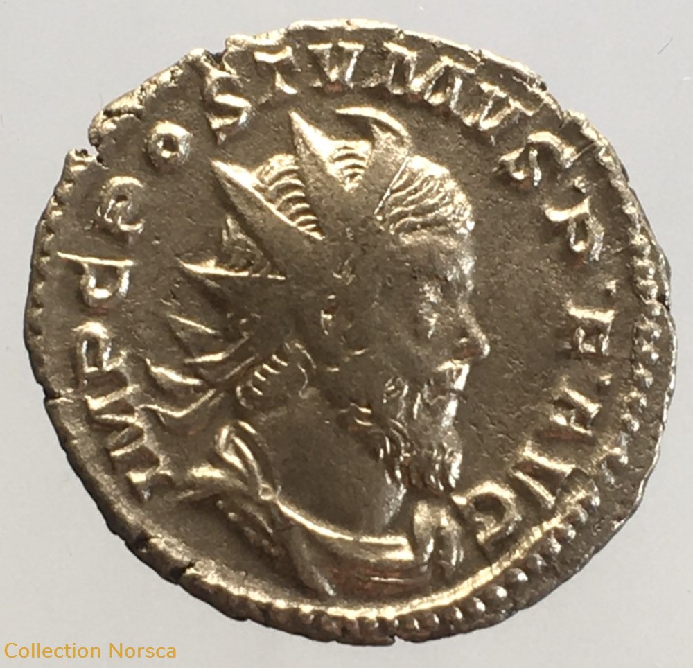 monnaies antiquite av jc ap romaines republicaines imperiales eg 005 antoninien de postume herc devsoniensi