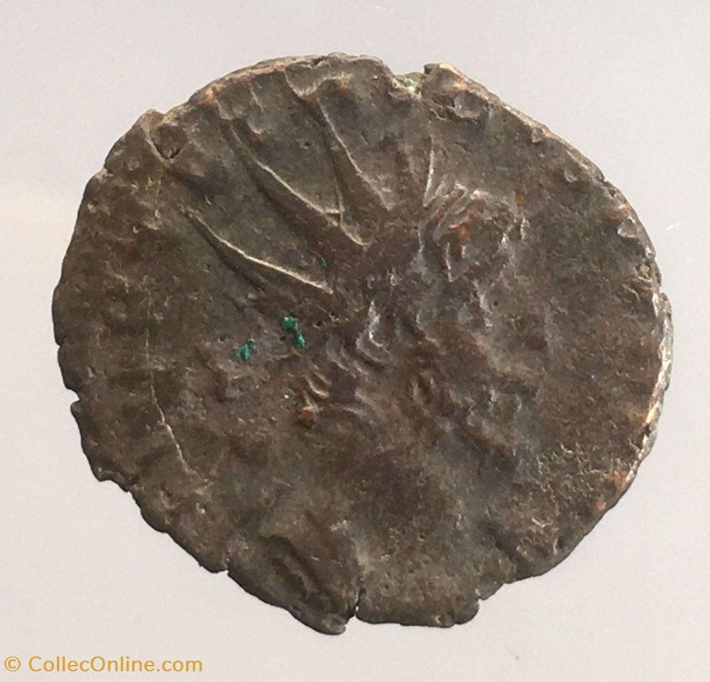 EG 300 - Antoninien de Tétricus 1 - LAETITIA AVG N monnaie antique jc ap romaine republicaine imperiale eg 300 antoninien de tetricus 1 laetitia avg n