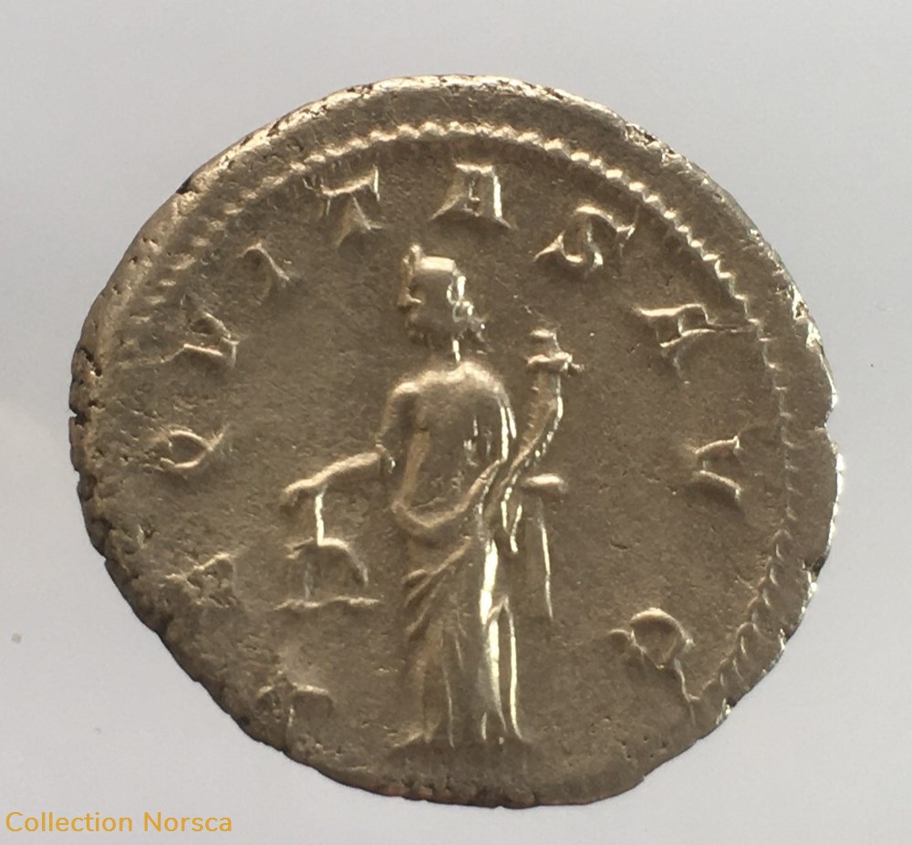 Antoninien de Gordien III - AEQVITAS AVG monnaie antique jc ap romaine republicaine imperiale antoninien de gordien iii aeqvitas avg