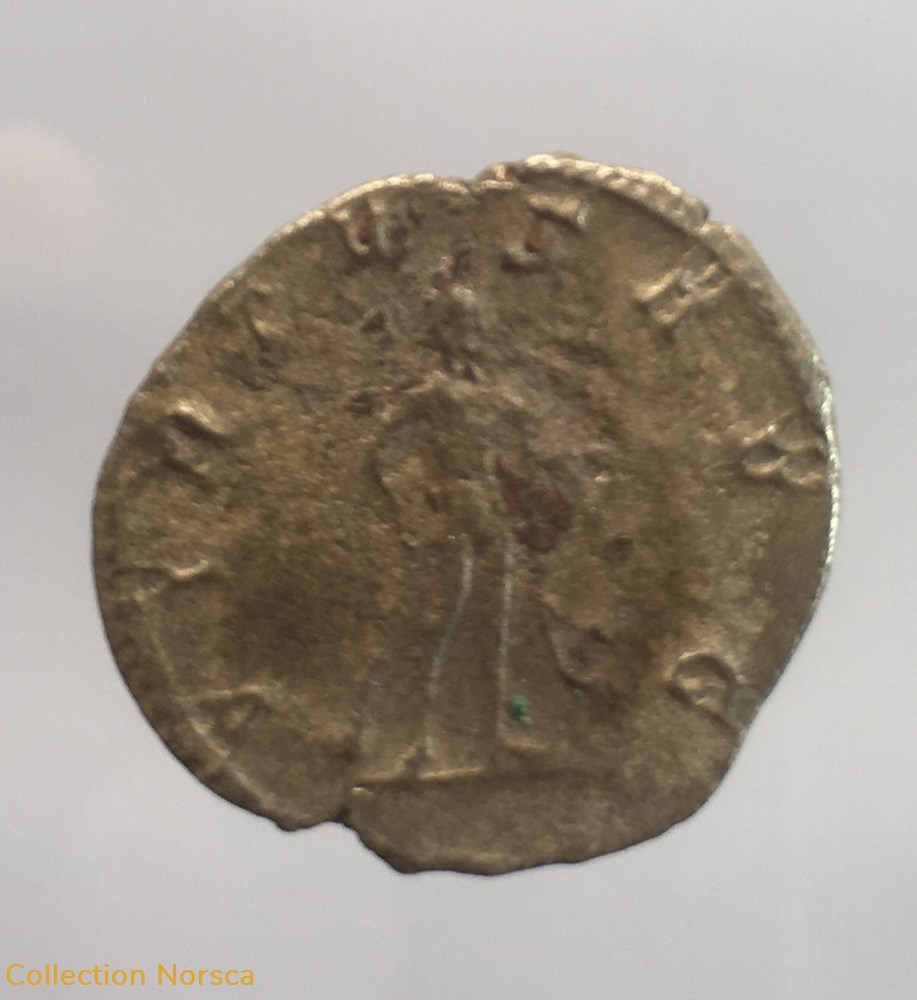 EG 013 - Antoninien de Postume - VIRTVS AVG monnaie antique jc ap romaine republicaine imperiale eg 013 antoninien de postume virtvs avg