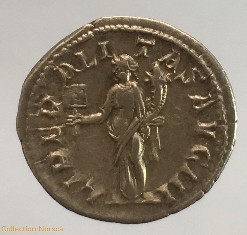 monnaie antique jc ap romaine republicaine imperiale antoninien de gordien iii liberalitas avg iii