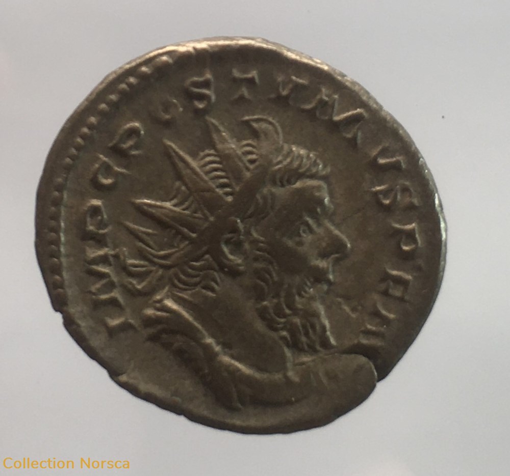 monnaie antique jc ap romaine republicaine imperiale eg 031 antoninien de postume miner favtr