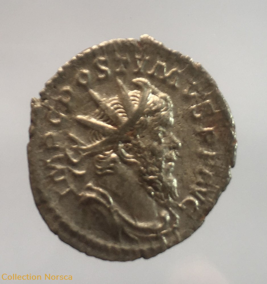 EG 033 - Antoninien de Postume - NEPTVNO REDVCI monnaie antique av jc ap romaine republicaine imperiale eg 033 antoninien de postume neptvno redvci