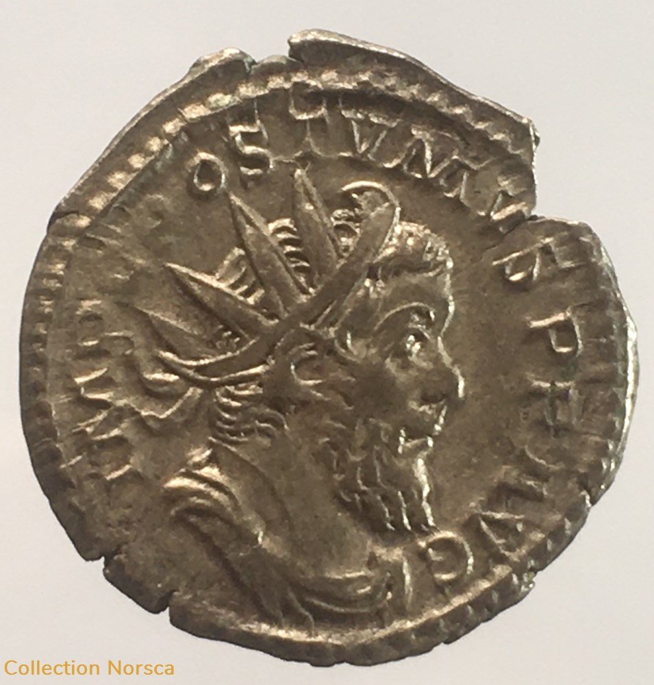 EG 027 - Antoninien de Postume - HERC PACIFERO monnaie antique av jc ap romaine republicaine imperiale eg 027 antoninien de postume herc pacifero