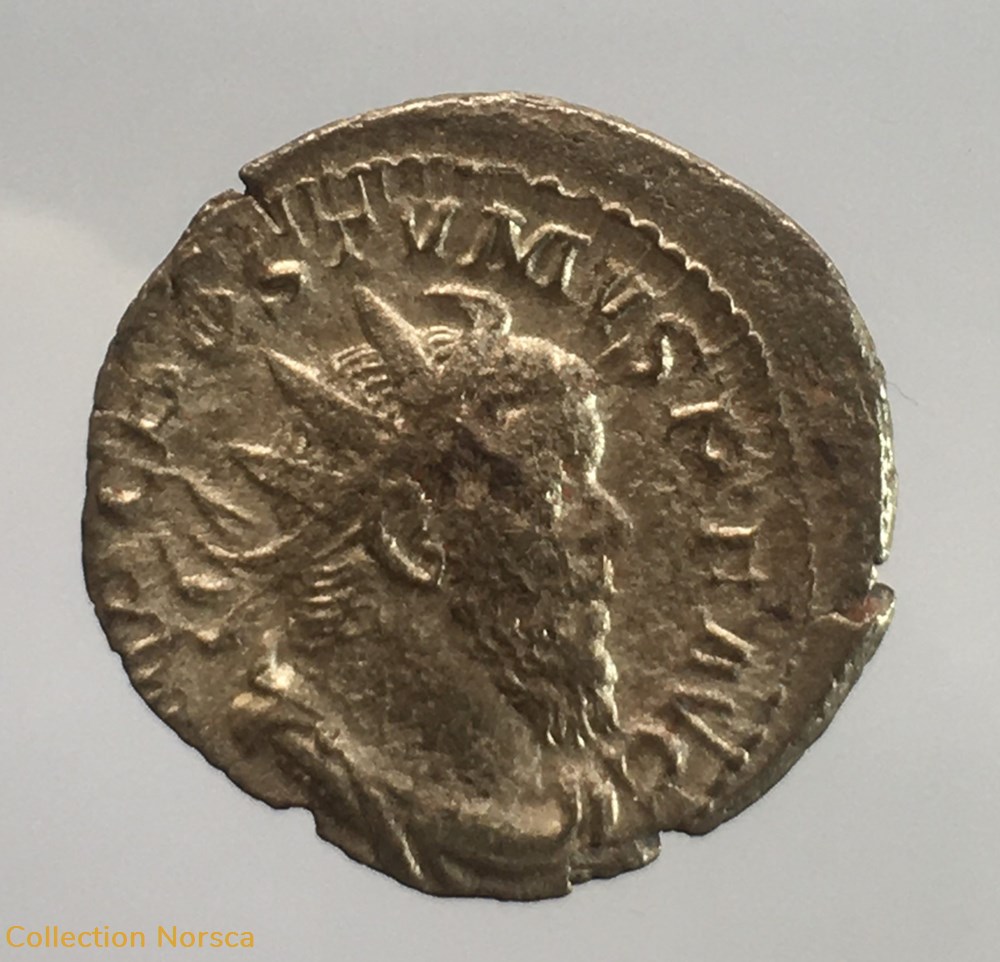 monnaie antique jc ap romaine republicaine imperiale eg 018 variante antoninien de postume laetitia avg
