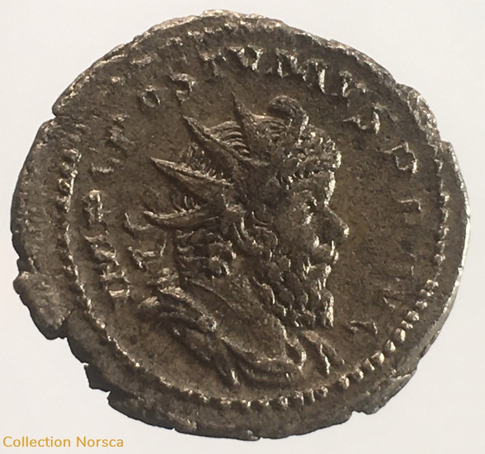 monnaies antiquite av jc ap romaines republicaines imperiales eg 064 antoninien de postume mercvrio felici