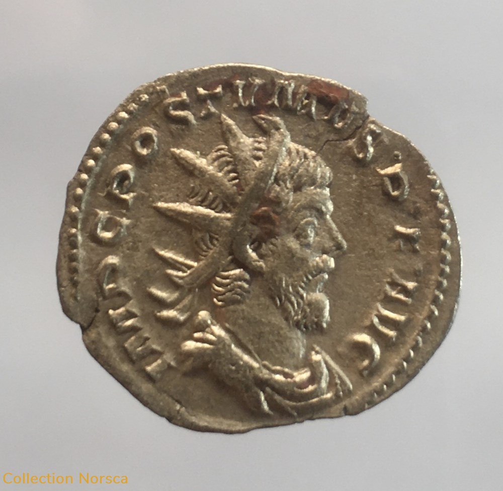 EG 011 - Antoninien de Postume - VICTORIA AVG monnaie antique jc ap romaine republicaine imperiale eg 011 antoninien de postume victoria avg