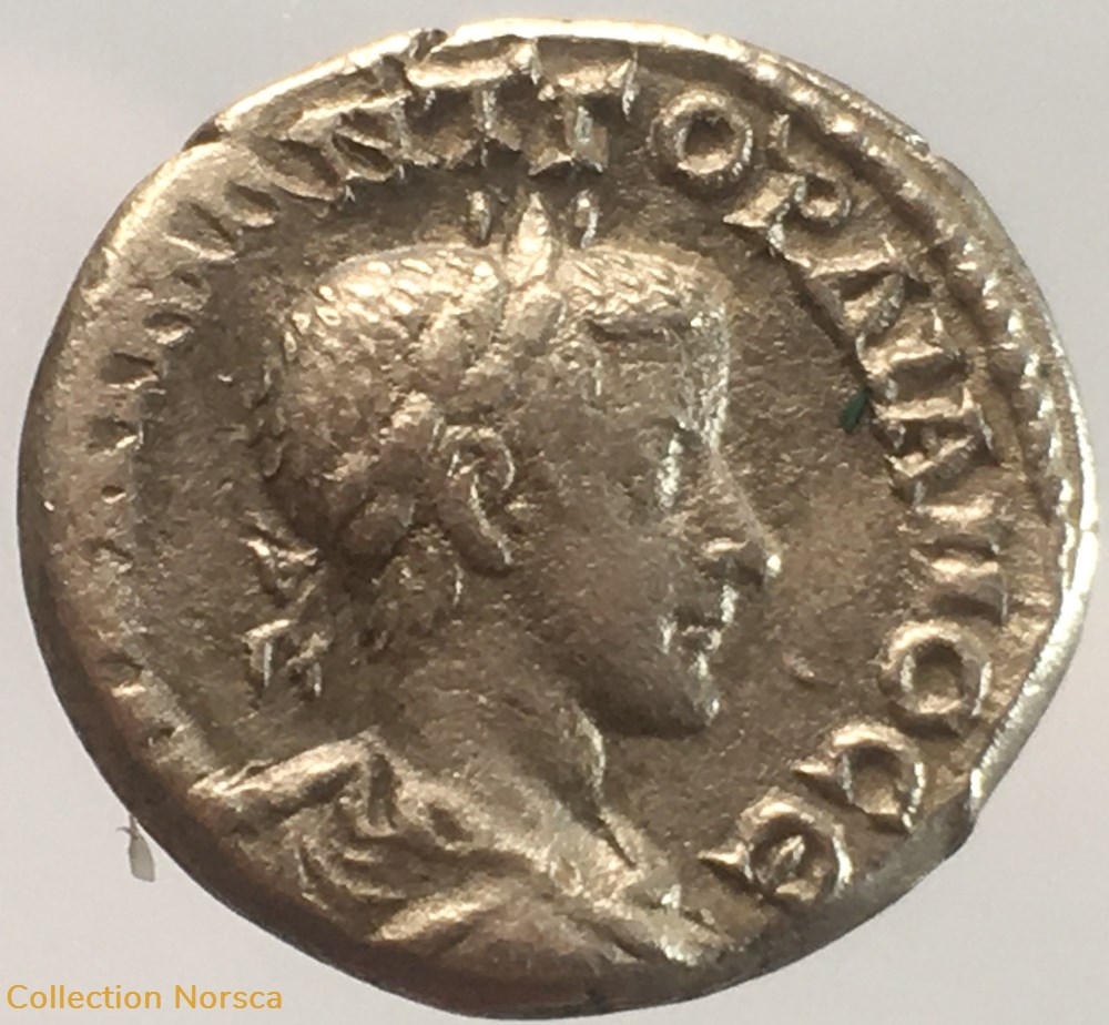 Provinciale - drachme de Gordien III - MHTPO KAI B N / ET D monnaie antique av jc ap romaine provinciale drachme de gordien iii mhtpo kai b n et d