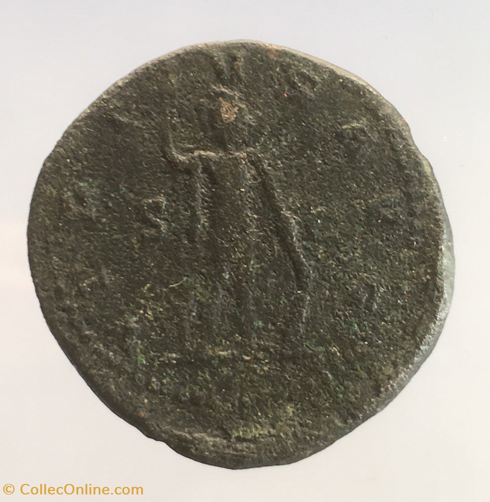 Double Sesterce de Postume - VIRTVS AVG / S C monnaie antique jc ap romaine republicaine imperiale double sesterce de postume virtvs avg s c