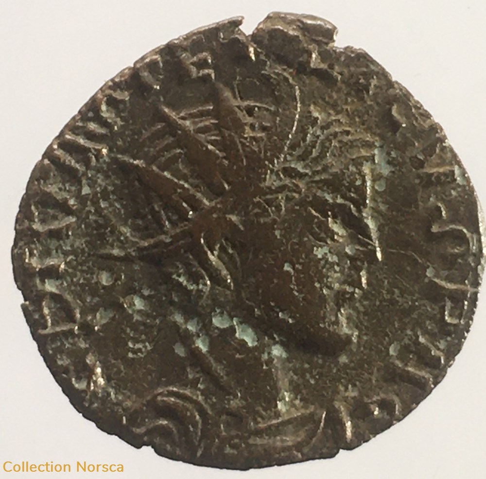 monnaies antiquite jc ap romaines republicaines imperiales eg 313 imitation de tetricus ii spes avgg