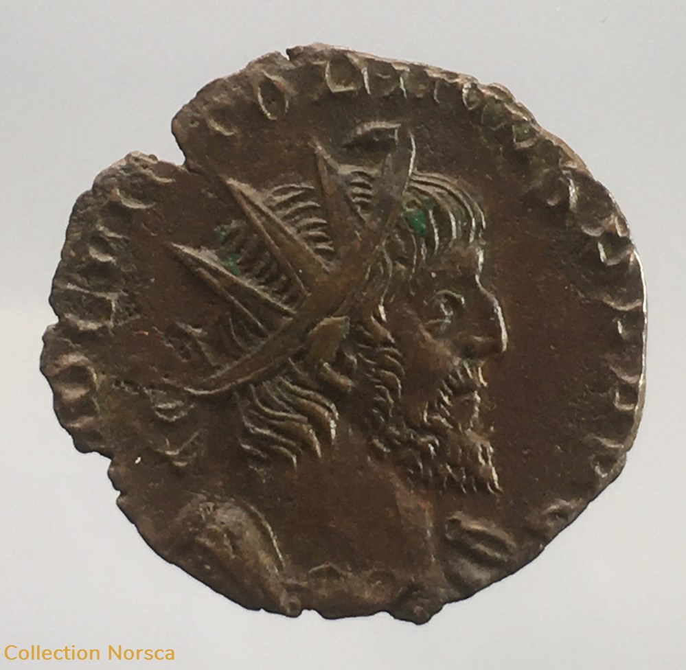 EG 241 - Antoninien de Victorin - PIETAS AVG monnaie antique jc ap romaine republicaine imperiale eg 241 antoninien de victorin pietas avg