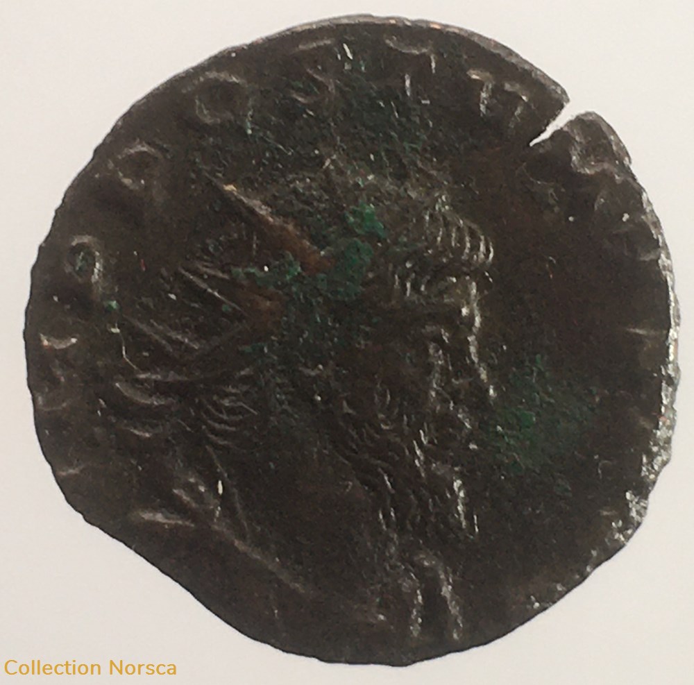 EG 138 - Antoninien de Aureolus - FIDES EQVIT // P monnaies antiquite av jc ap romaines republicaines imperiales eg 138 antoninien de aureolus fides eqvit p