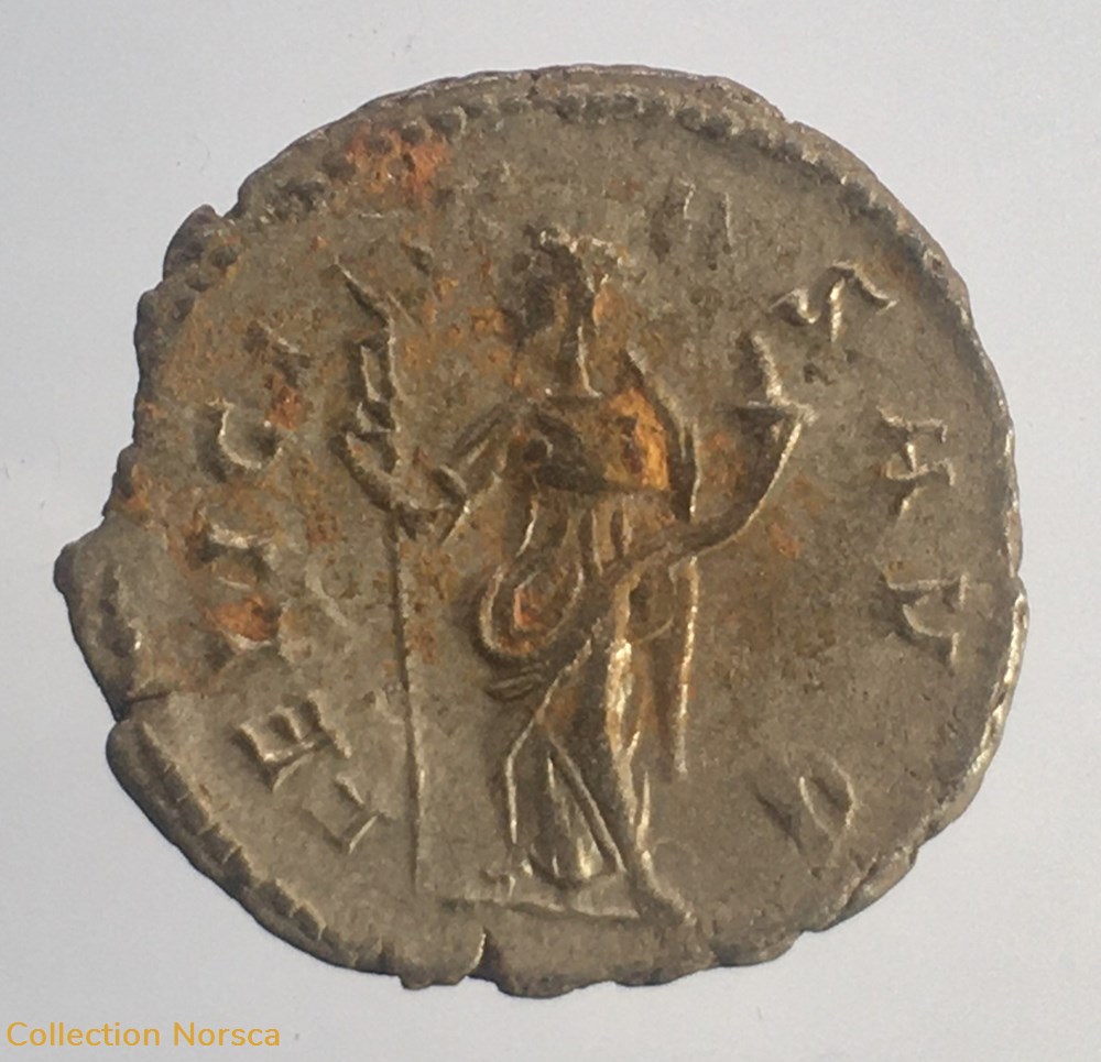 EG 048 - Antoninien de Postume - FELICITAS AVG monnaies antiquite jc ap romaines republicaines imperiales eg 048 antoninien de postume felicitas avg