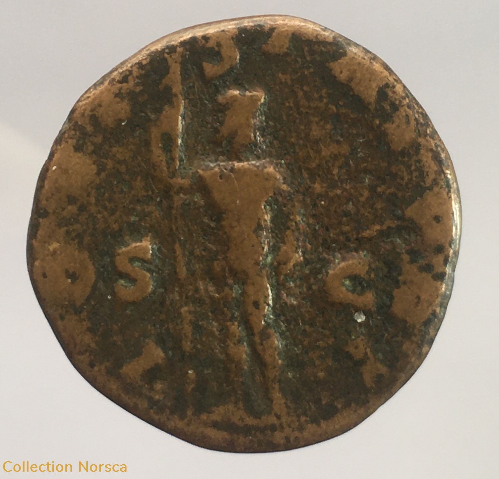 AS Gordien 3 - IOVI STATORI monnaie antique av jc ap romaine republicaine imperiale as gordien 3 iovi statori
