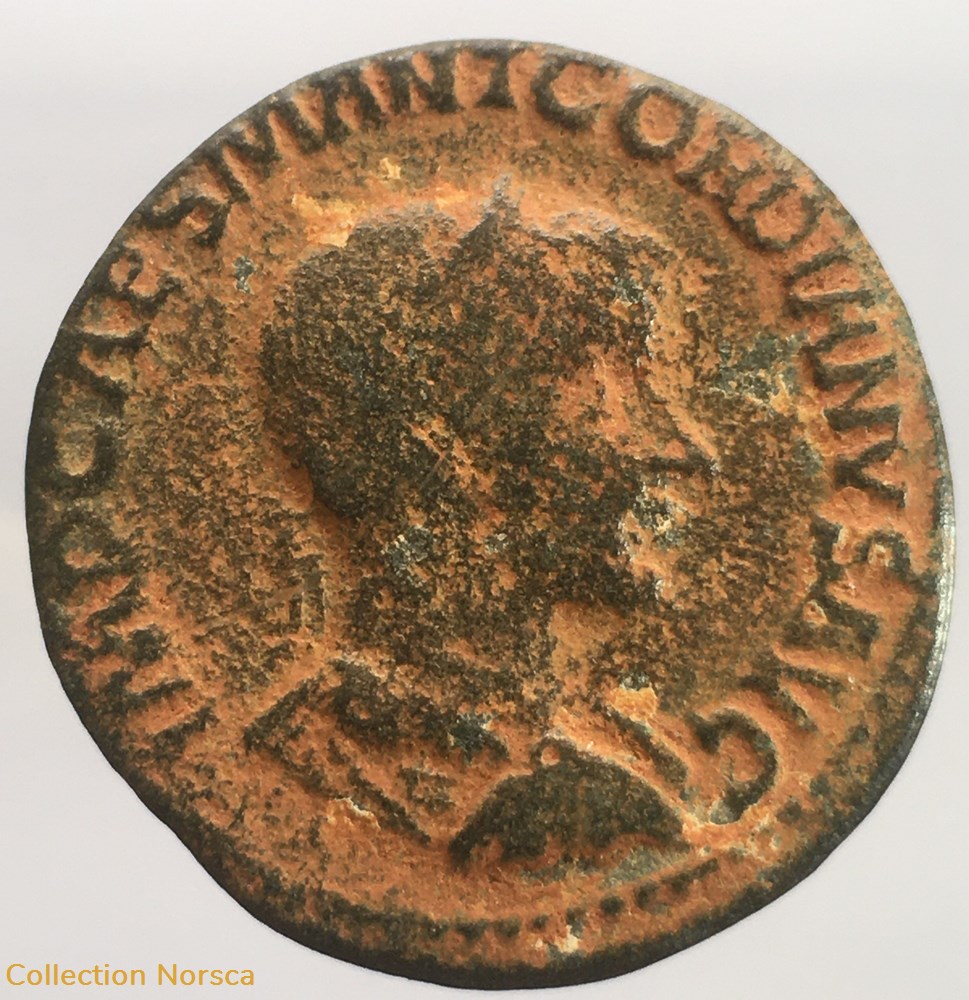 Provinciale - Æ de Gordien III - ANTIOCHIA COLONIA CAESARIA, S R monnaie antique av jc ap romaine provinciale de gordien iii antiochia colonia caesaria s r