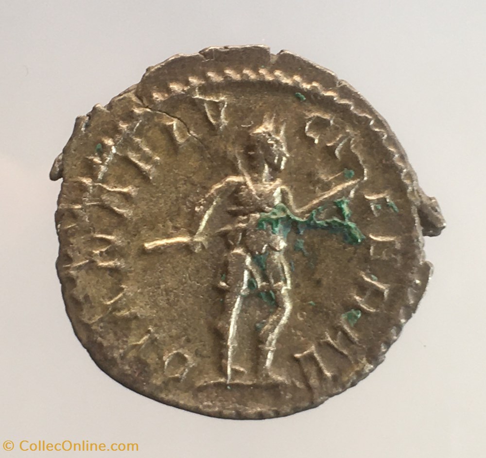 monnaies antiquite av jc ap romaines republicaines imperiales eg 053 antoninien de postume dianae lvciferae