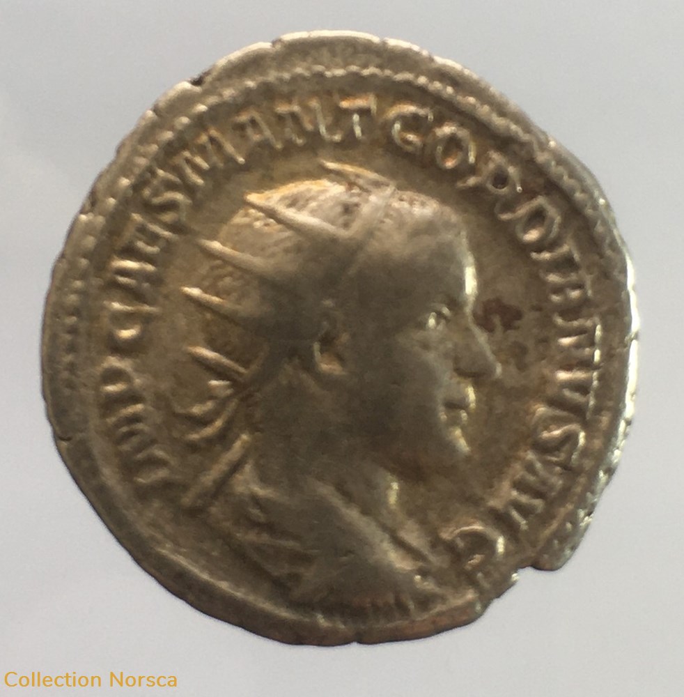Antoninien de Gordien III - PROVIDENTIA AVG monnaie antique jc ap romaine republicaine imperiale antoninien de gordien iii providentia avg