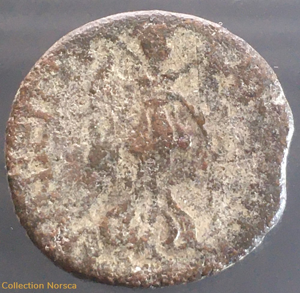 bronze de Septime Sévère - MVNIC STOBE monnaies antiquite av jc a ap romaines provinciales bronze de septime severe mvnic stobe