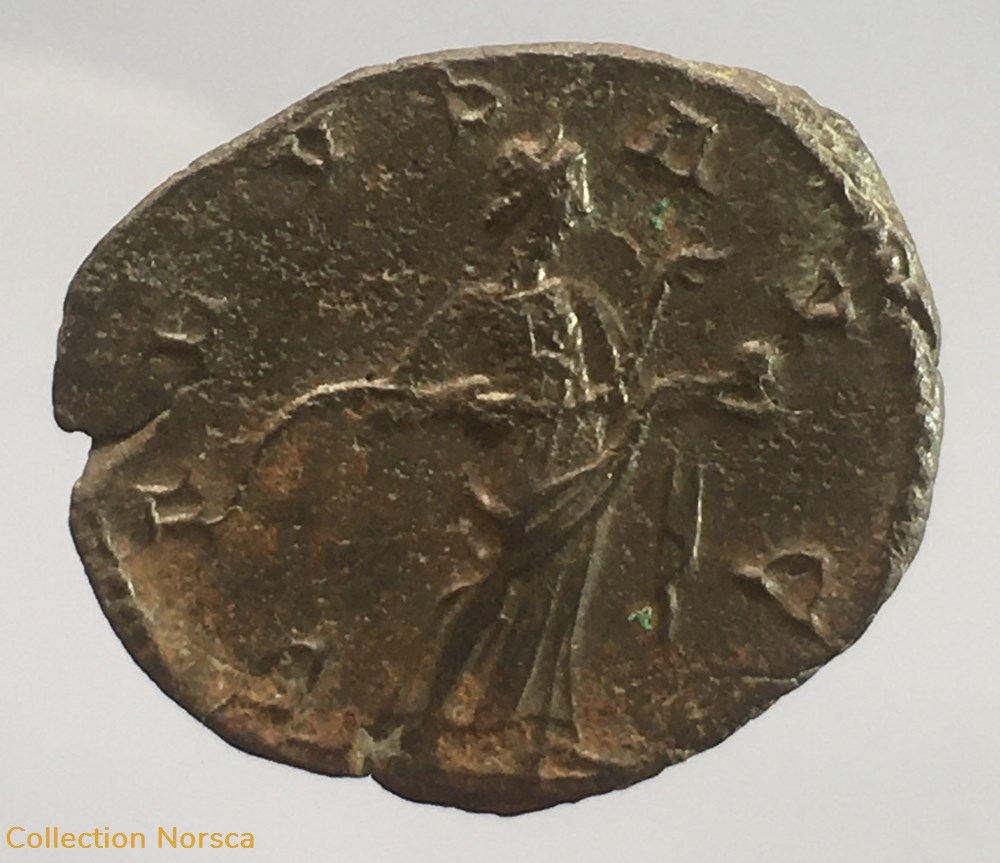 monnaie antique jc ap romaine republicaine imperiale eg 231 antoninien de victorin salvs avg