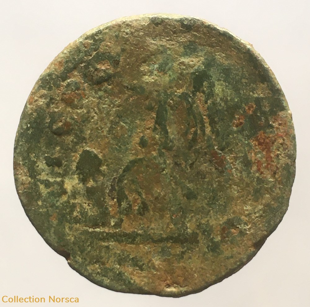 monnaies antiquite jc ap romaines republicaines imperiales double sesterce de postume victoria avg