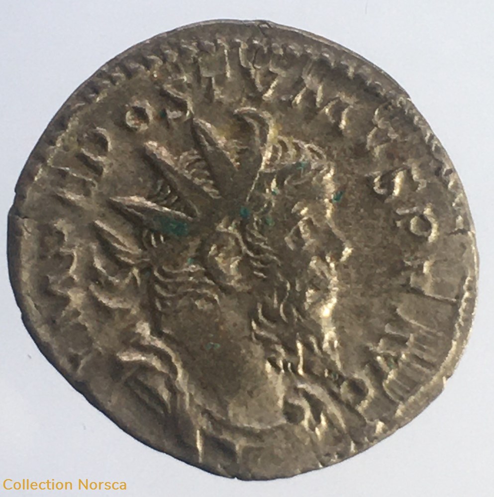 EG 035 - Antoninien de Postume - VIRTVS AVG monnaies antiquite jc ap romaines republicaines imperiales eg 035 antoninien de postume virtvs avg