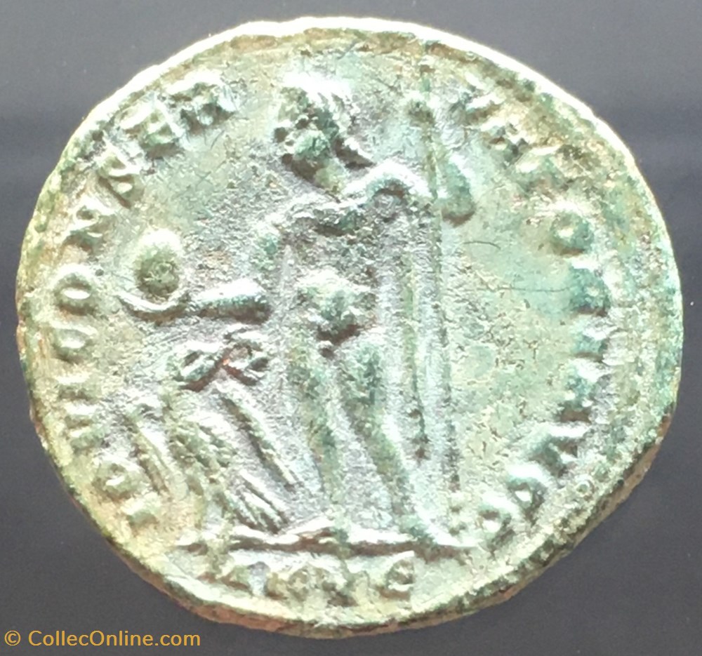 monnaies antiquite jc ap romaines republicaines imperiales follis de maximin ii daia iovi conservatori avgg