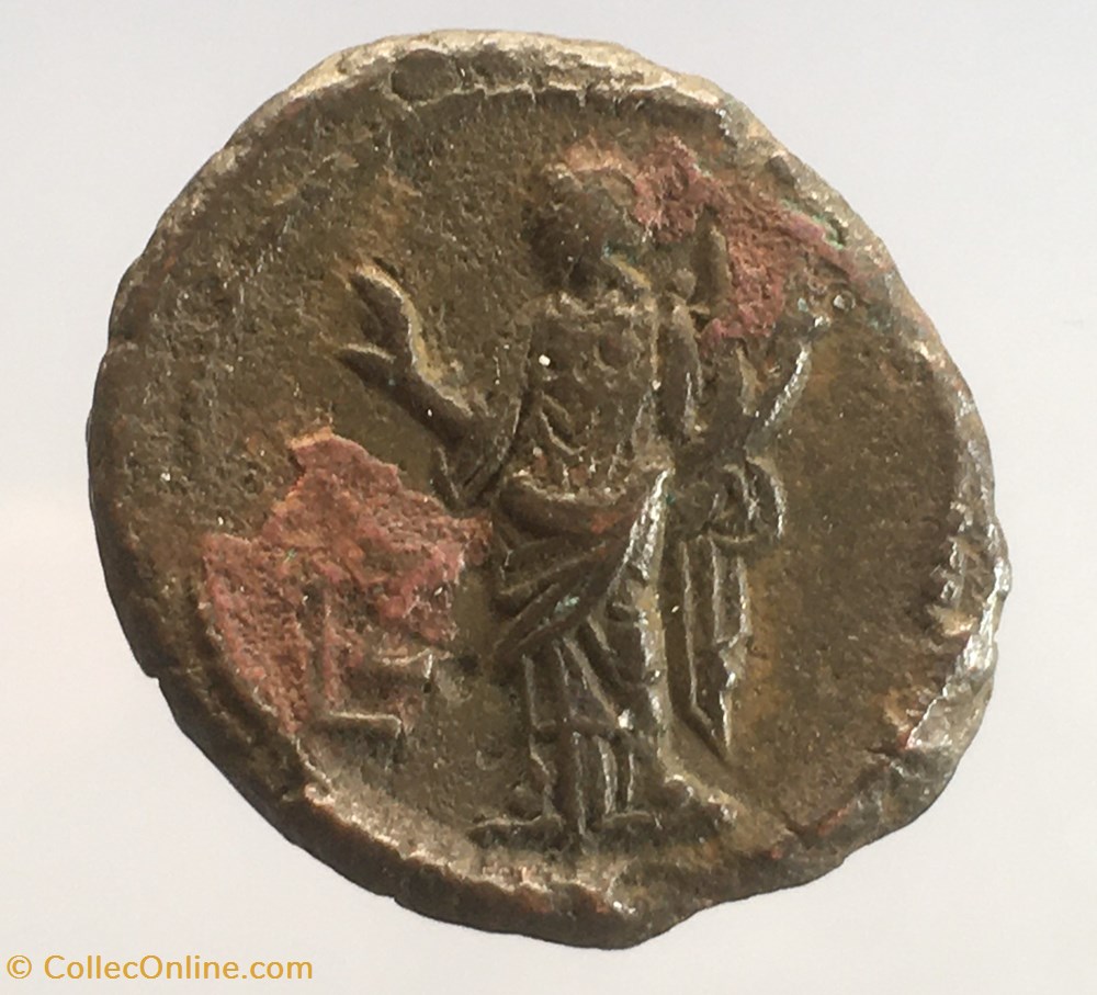 Provinciale - Tétradrachme de Gordien III - L Z monnaie antique av jc ap romaine provinciale tetradrachme de gordien iii l z