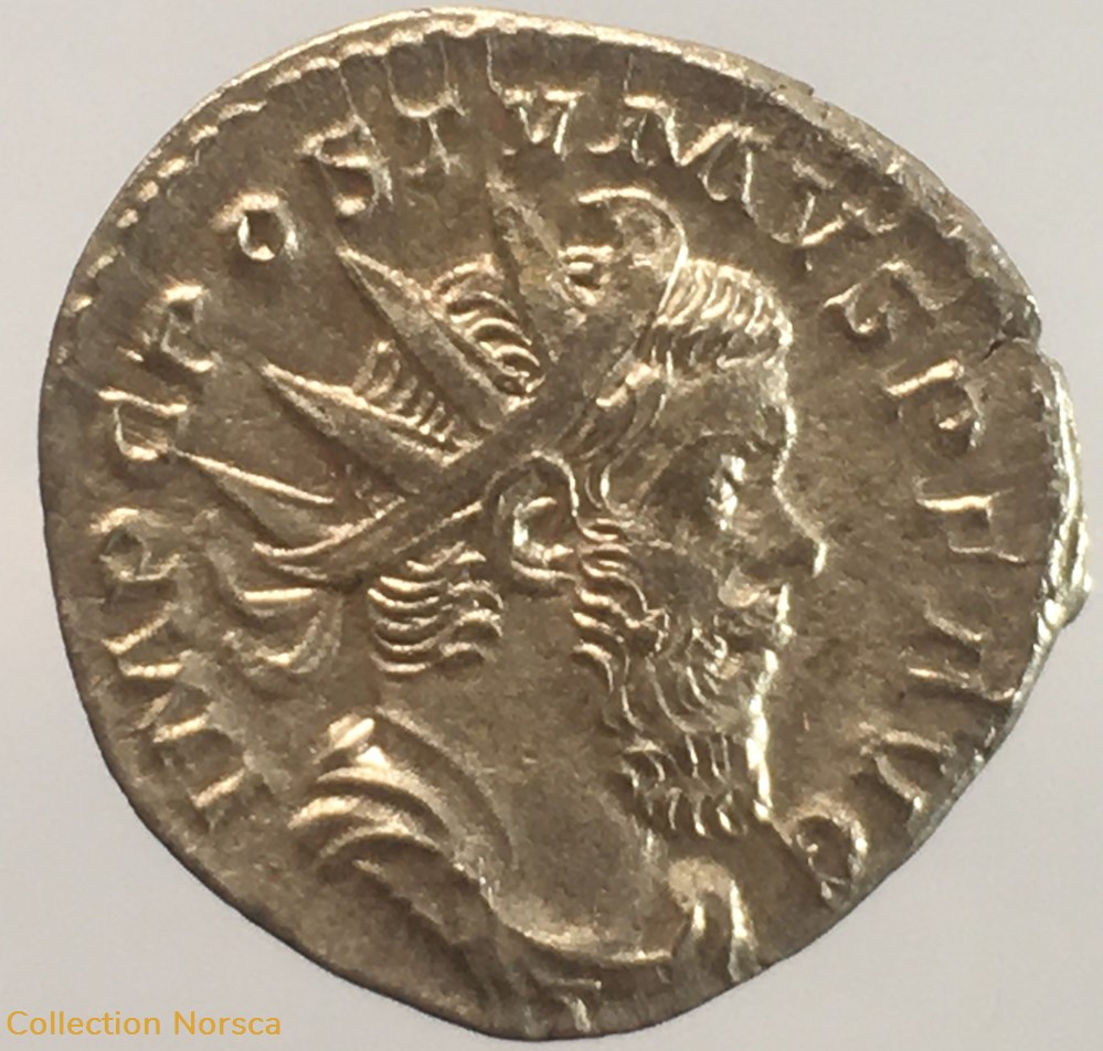 EG 026 - Antoninien de Postume - HERC PACIFERO monnaie antique av jc ap romaine republicaine imperiale eg 026 antoninien de postume herc pacifero