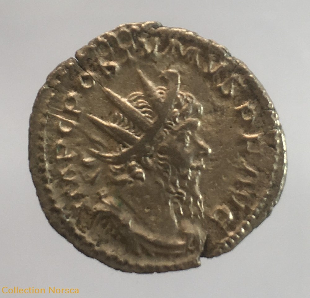 monnaie antique jc ap romaine republicaine imperiale eg 099 antoninien de postume pax avg
