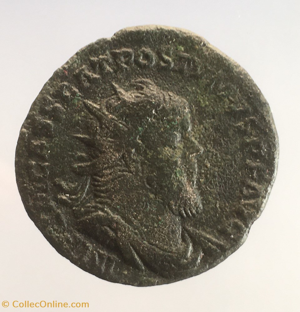 Double Sesterce de Postume - VIRTVS AVG / S C monnaie antique jc ap romaine republicaine imperiale double sesterce de postume virtvs avg s c