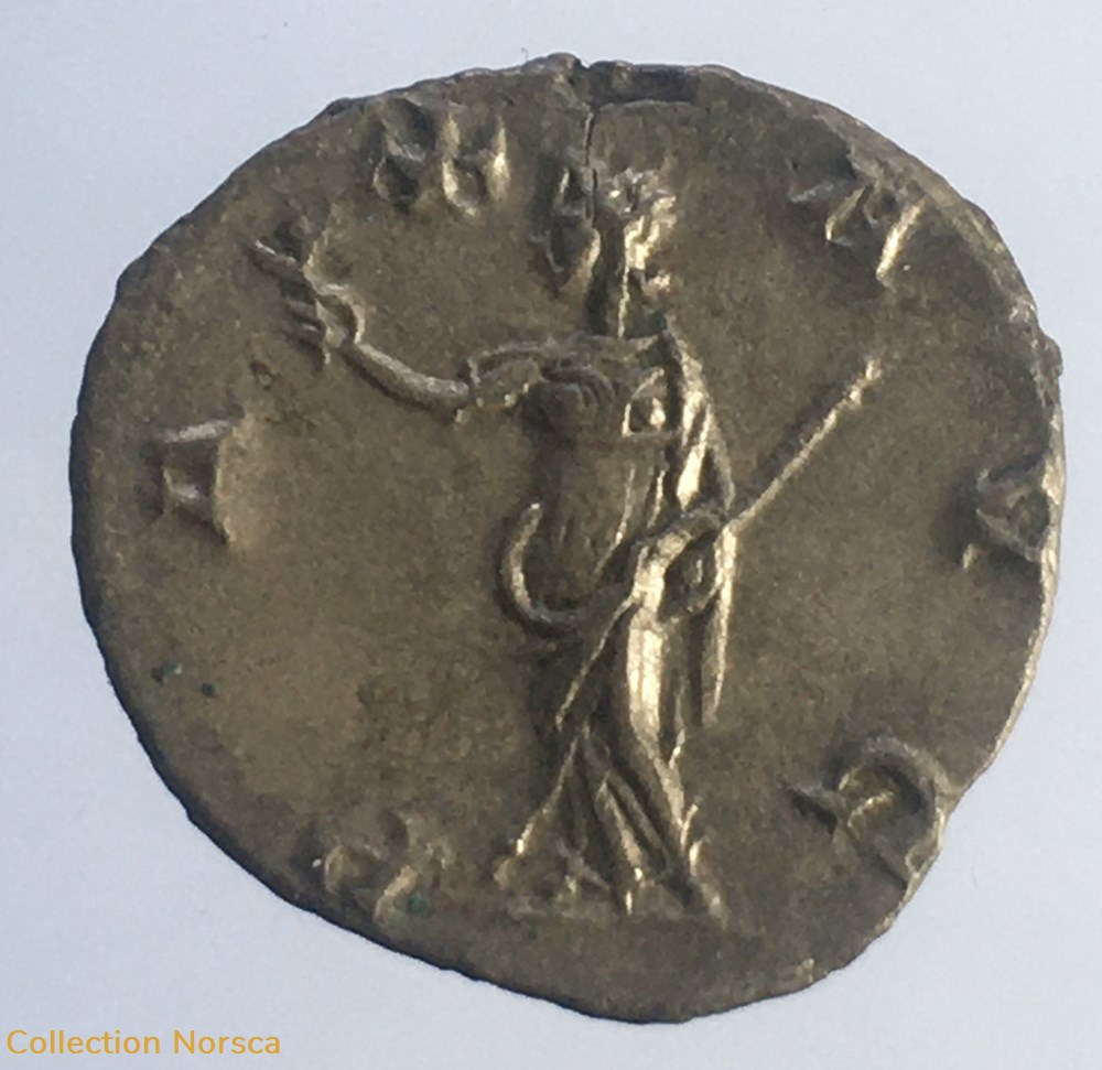monnaies antiquite jc ap romaines republicaines imperiales eg 099 antoninien de postume pax avg