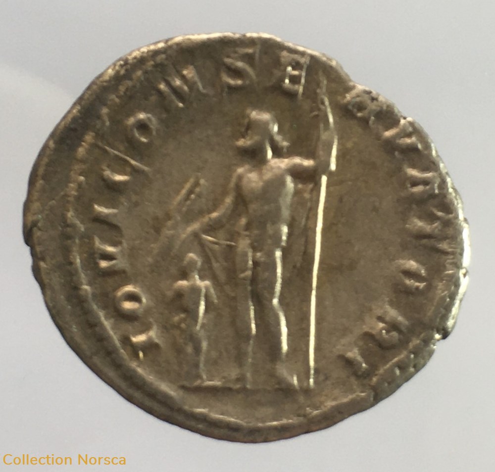 monnaies antiquite av jc ap romaines republicaines imperiales antoninien de gordien iii iovi conservatori