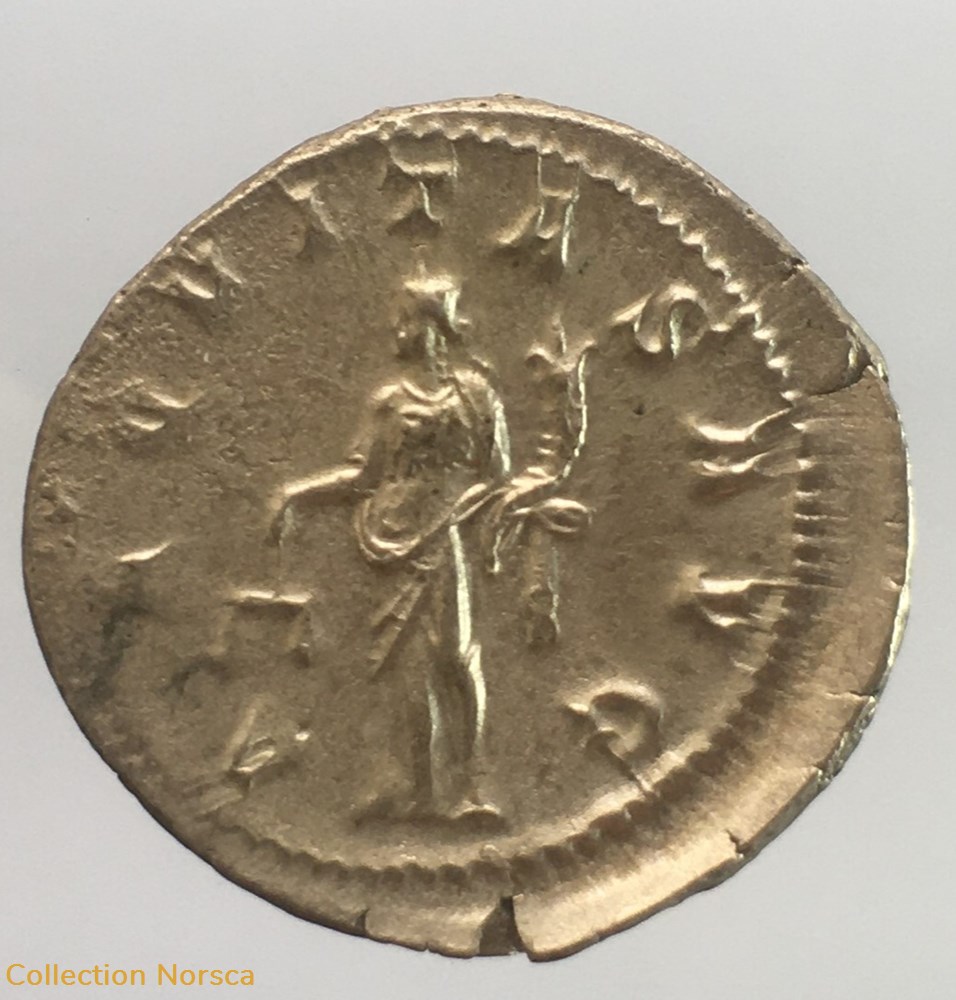 Antoninien de Gordien III - AEQVITAS AVG monnaie antique jc ap romaine republicaine imperiale antoninien de gordien iii aeqvitas avg