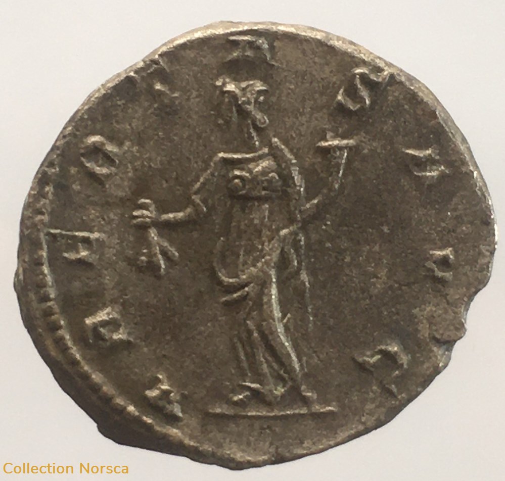 monnaie antique jc ap romaine republicaine imperiale eg 083 antoninien de postume vbertas avg