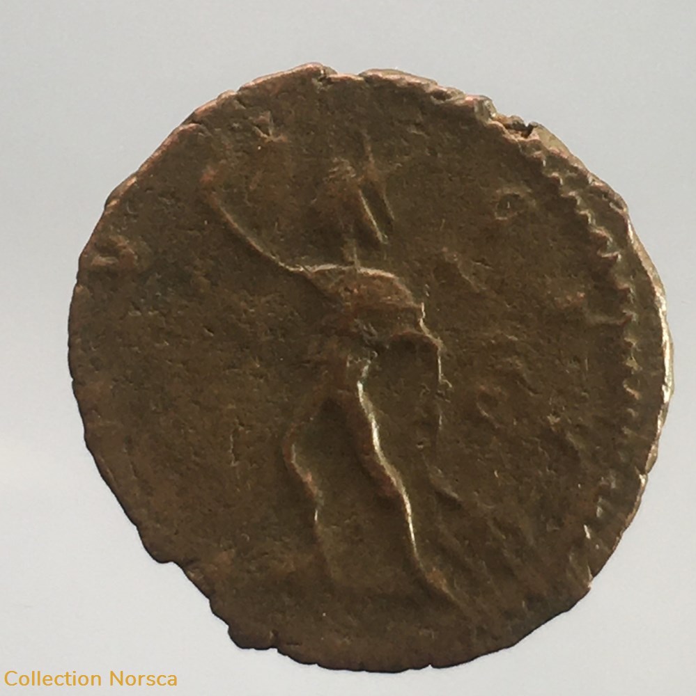 EG 212 - Antoninien de Victorin - INVICTVS/ * - monnaie antique av jc ap romaine republicaine imperiale eg 212 antoninien de victorin invictvs