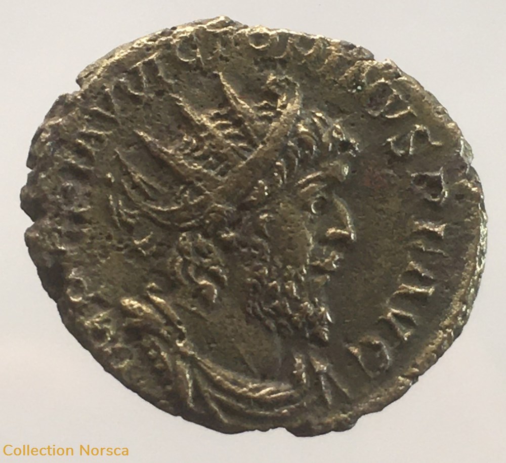 EG 189 - Antoninien de Victorin - PAX AVG/ VI* monnaie antique jc ap romaine republicaine imperiale eg 189 antoninien de victorin pax avg vi