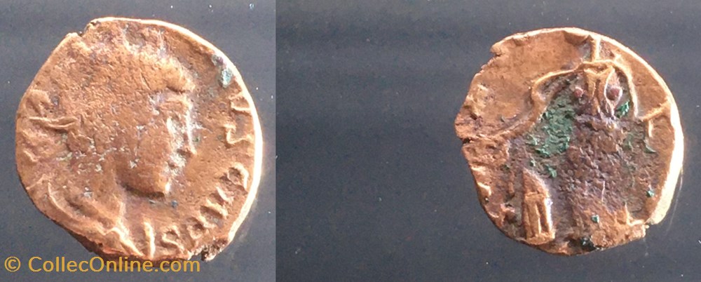 Imitation de Tétricus II monnaie antiquite av jc ap romaine republicaine imperiale imitation de tetricus ii