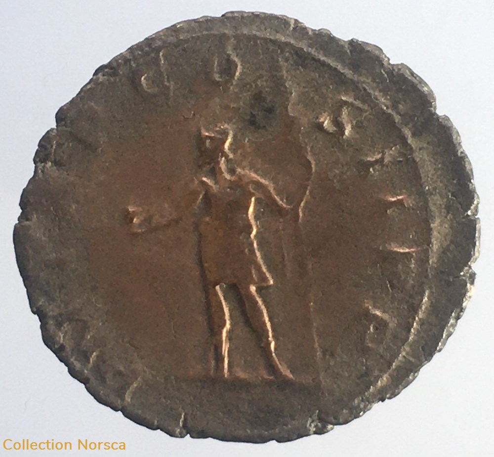 EG 021 - Antoninien de Postume - P M TR P COS II PP monnaies antiquite av jc ap romaines republicaines imperiales eg 021 antoninien de postume p m tr p cos ii pp