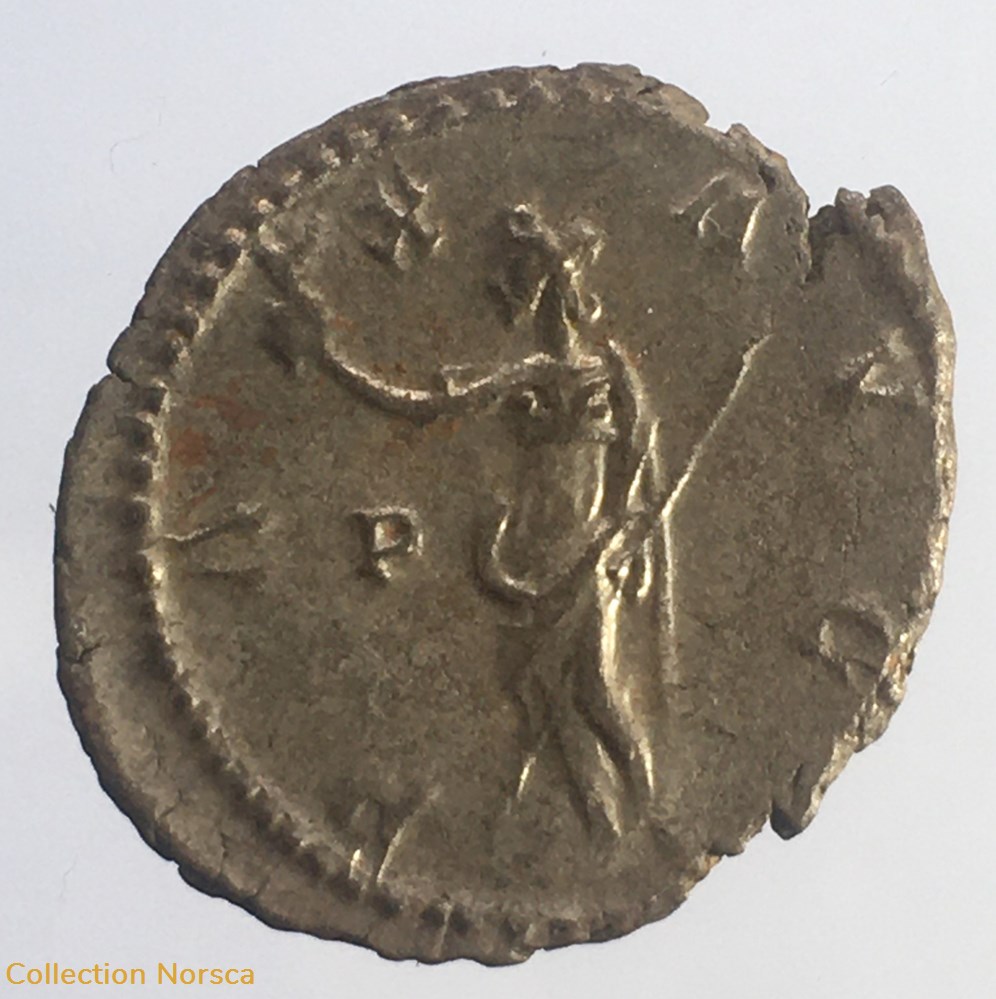 EG 110 - Antoninien de Postume - PAX AVG P/-//- monnaies antiquite jc ap romaines republicaines imperiales eg 110 antoninien de postume pax avg p