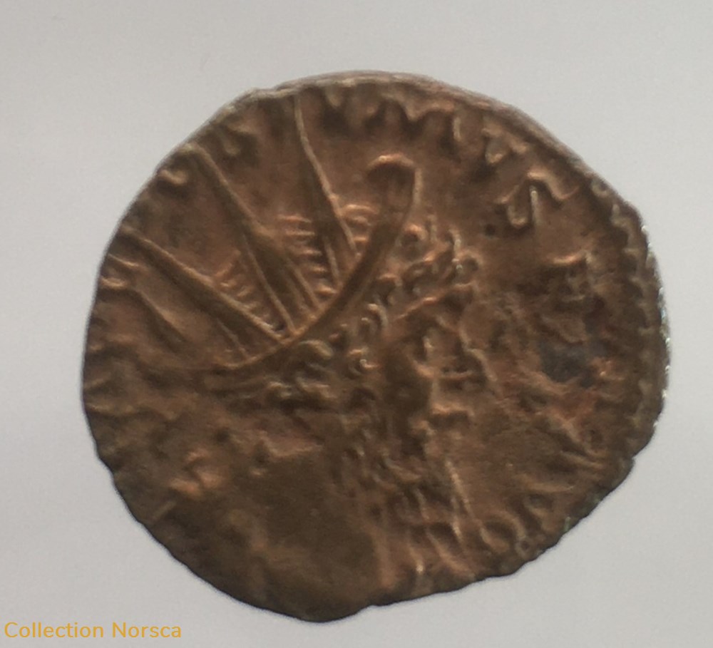 EG 117 - Antoninien de Postume - IMP . X . COS . V . monnaie antique av jc ap romaine republicaine imperiale eg 117 antoninien de postume imp x cos v
