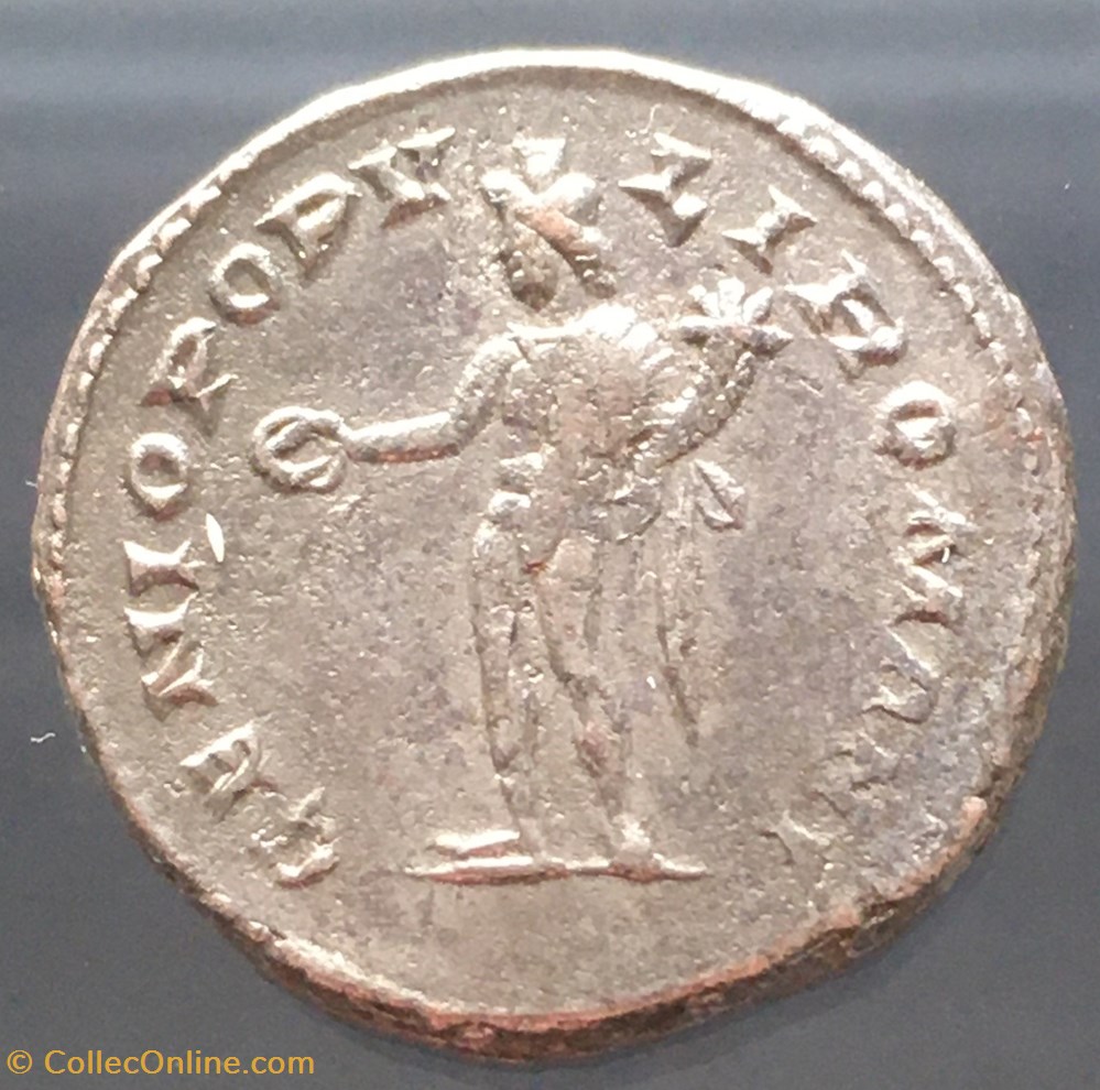 Follis de Maximien Hercule - GENIO POPVLI ROMANI monnaies antiquite av jc ap romaines republicaines imperiales follis de maximien hercule genio popvli romani